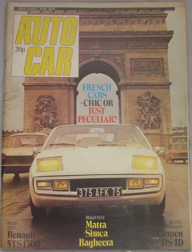 Autocar june 1975 featuring - autocar,