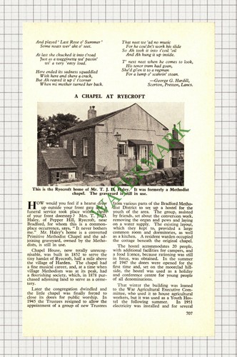 C7998 ryecroft chapel cottage - c7998),