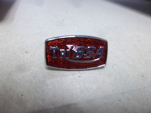 Motorcycle pin badge tribsa - motorcycle,
