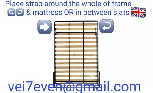 Murphy bed straps - bed, 🛏️