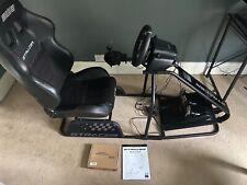 GTRACER racing simulator rig, with adjustable seat with Logitech G290 Xbox wheel