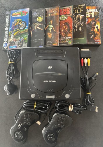 Sega saturn console bundle - saturn,