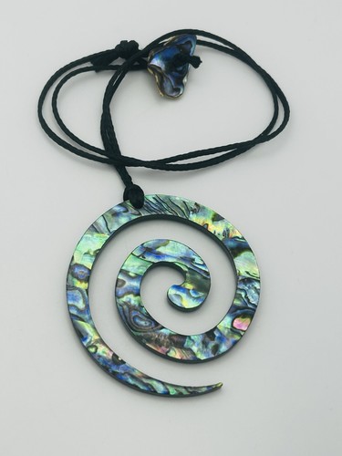 Large abalone paua - large, koru