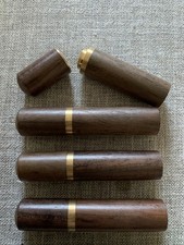 Wood Needle Cases