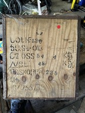 Vintage Cold War Era Czechoslovakia Tea Crate, Please Read Description 