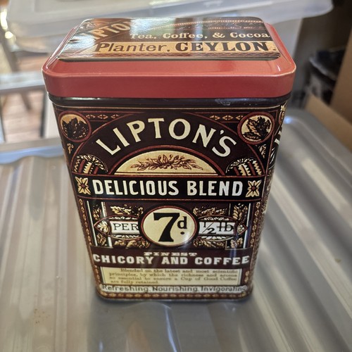 Liptons chicory coffee tin - chicory, &