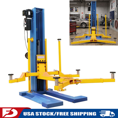 6600lbs single post car lift - 6600lbs,