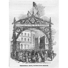 BARNSTAPLE Triumphal Arch at