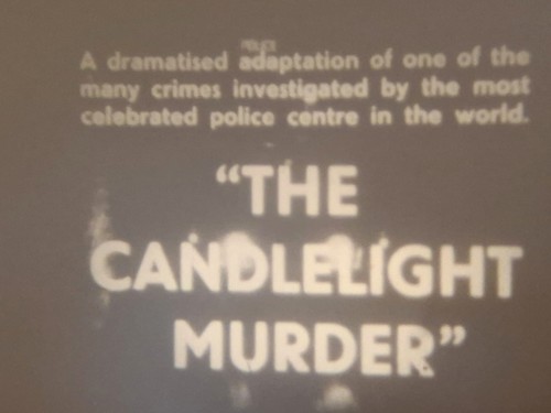 The candlelight murder 1953 - the,