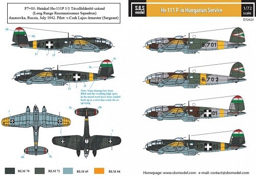 Sbs model sbsd7223d 72 - sbs, 1:72