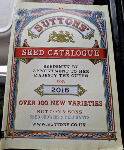 Sutton seeds catalogue 2016 - catalogue,