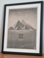 Pink floyd original framed - floyd,