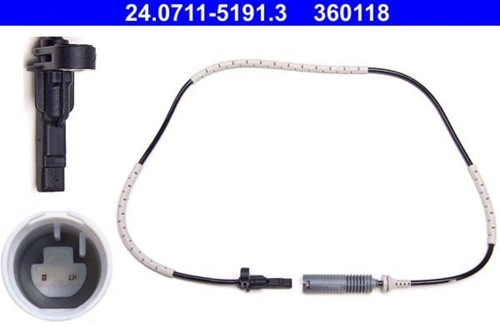 Wheel speed sensor - wheel,