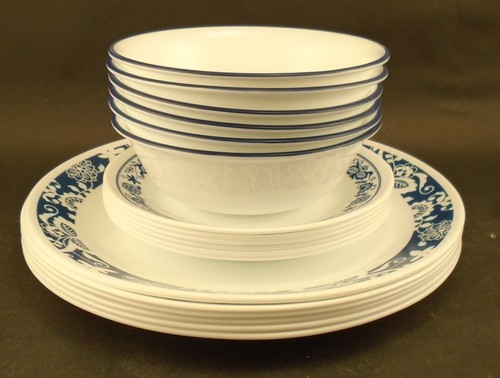 18pc corelle true blue - 🍽,