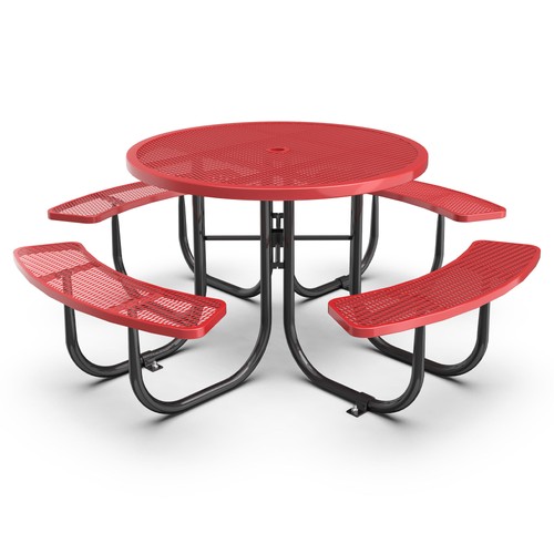 Red heavy round outdoor - 78",