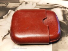Brown Leather 10cm Vintage