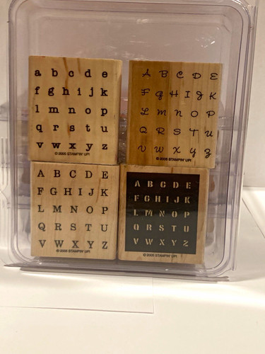 Stampin wood mounted - stampin', up!