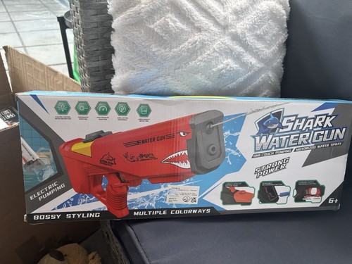 Shark electric water gun - water,