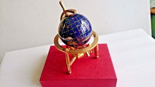 Gem stone globe semi - stone,