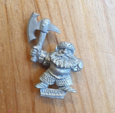 MM16 Marauder Dwarf Iron Breaker Axe Metal MM16/20 Citadel Games Workshop OOP