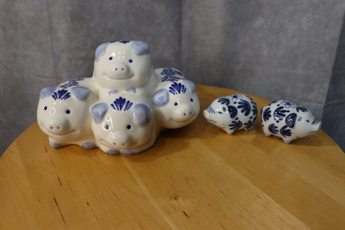 Vintage handpainted delft blue - vintage,