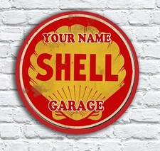 Personalised Shell Metal Sign