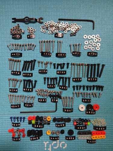 Meccano bundle metal - bundle, nuts,