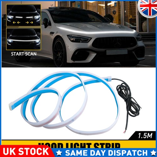 Car hood led - car, strip