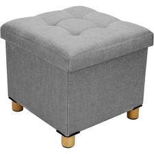 Folding footstool storage - footstool,