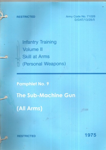 Infantry training vol - infantry,