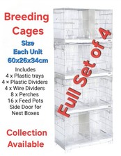 4 Stack Breeding cages for