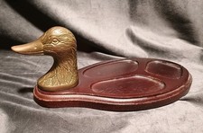 Vintage Brass Duck Head