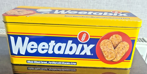Vintage weetabix tiin very - ,
