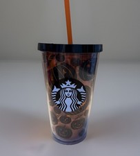 Starbucks Cold Cup Pumpkin Halloween Cold Cup Limited Edition Exclusive