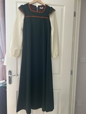 Vintage 1970s Green Maxi Dress