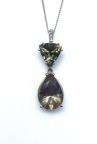 14k green dichroic oregon - 14k,