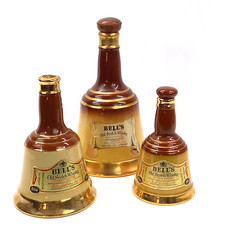 Vintage 3 x Bells Scotch