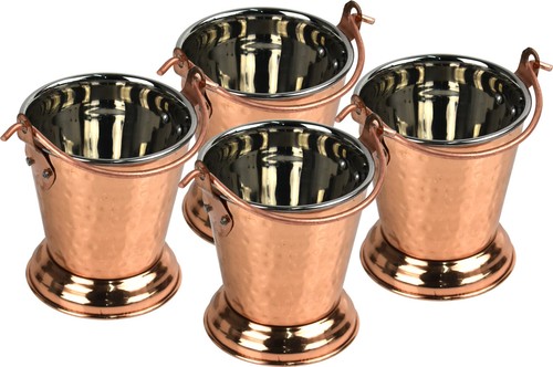 Copper balti serving - balti,