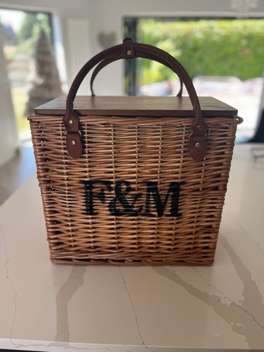 Fortnum mason wicker picnic - mason,