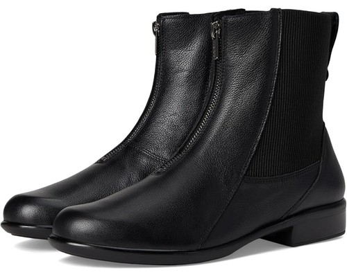 Naot bora soft black leather - soft,