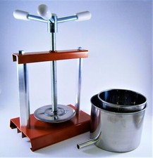 Stainless steel cheese - steel, press