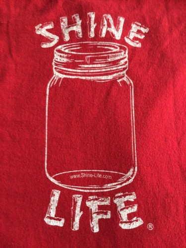 Shine life moonshine mason - life,