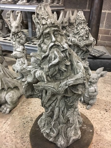 Wizard stone ornament garden - wizard,
