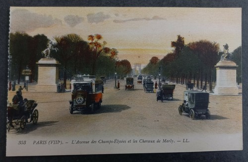 Undated france postcard champs - undated, postcard-champs