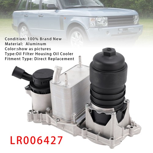 Engine oil filter housing - engine,