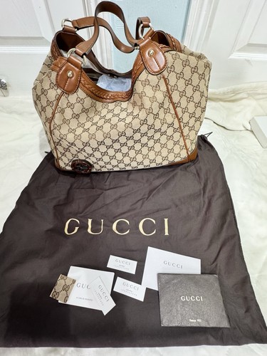 Genuine gucci brown - genuine,