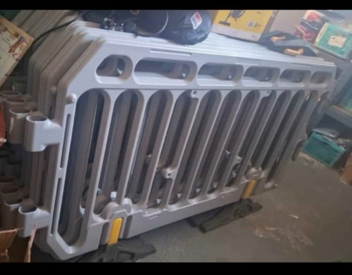 Plastic safety barrier - safety,