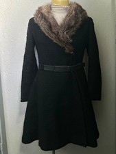 Women 1950s black wool - 1950s,
