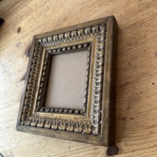 Old small carved - , gilt