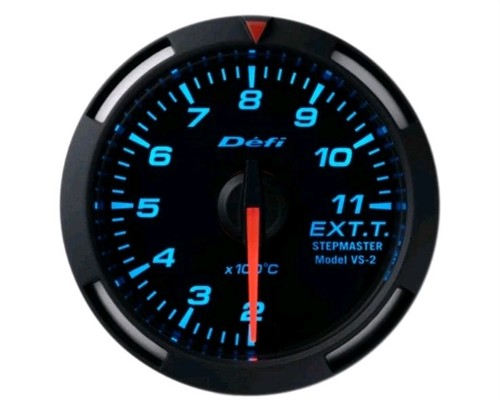 Defi racer gauge exhaust - defi,